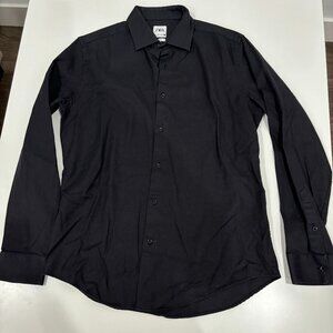 Zara Men's Black Dress Shirt | Size Medium